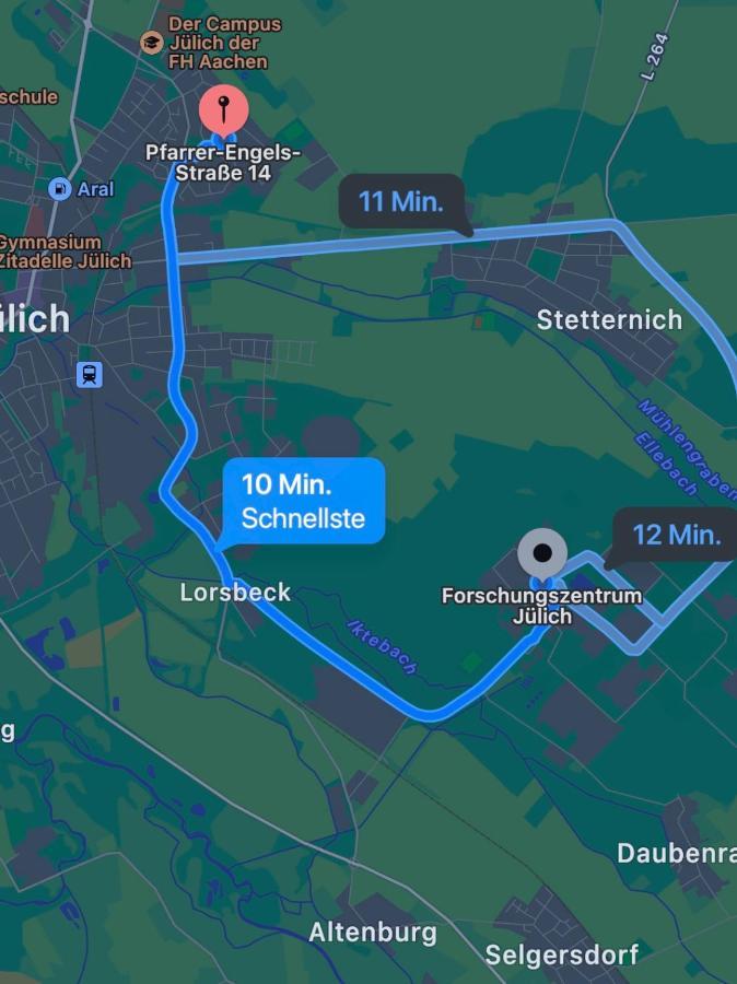 Ruhiges Juwel: Frisch Renoviert 100 Qm Jülich Exterior foto
