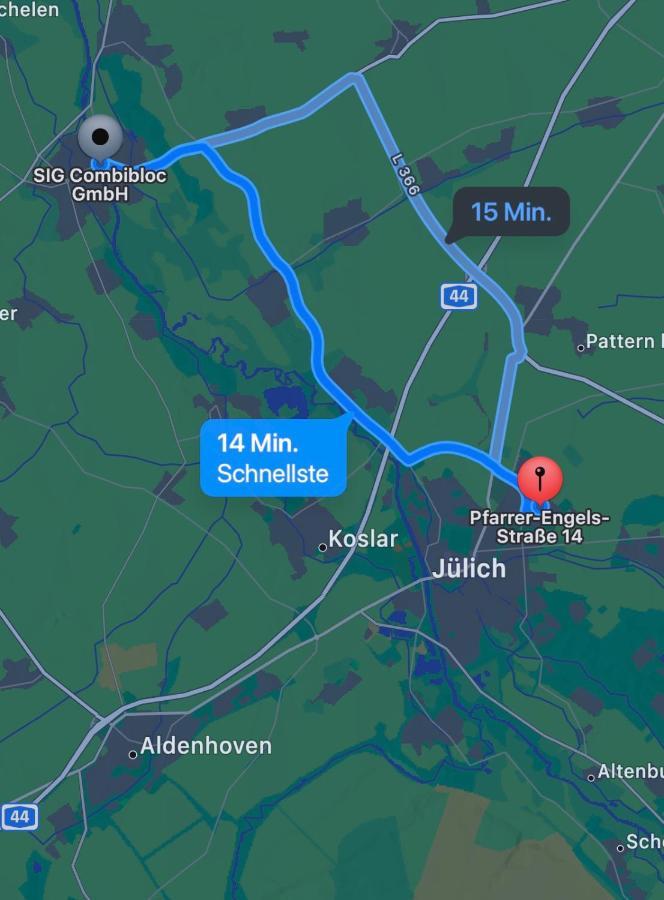 Ruhiges Juwel: Frisch Renoviert 100 Qm Jülich Exterior foto