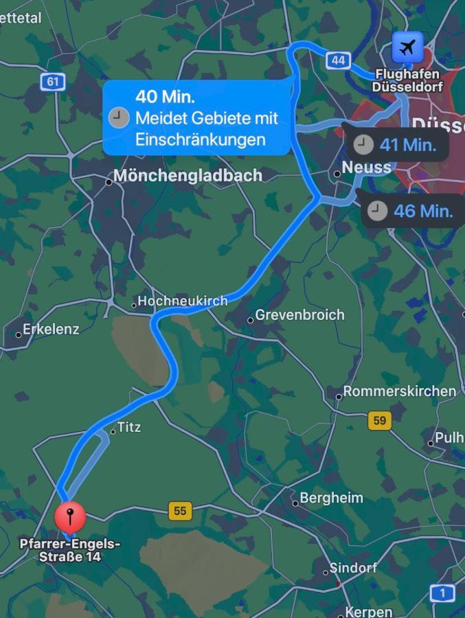 Ruhiges Juwel: Frisch Renoviert 100 Qm Jülich Exterior foto
